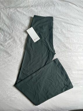 NWT Lululemon Groove Pant SHR Flare - Slate Green